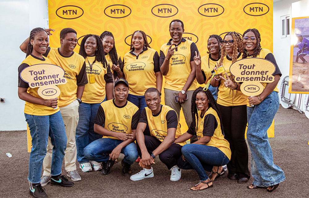 Campagne MTN «Tout donner ensemble »