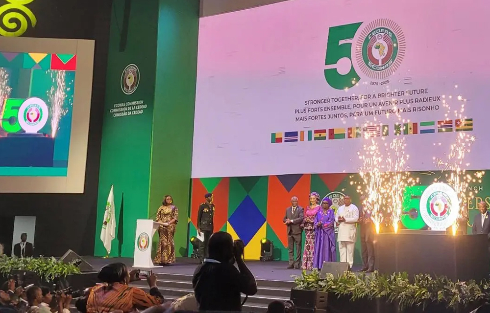 Célébration du cinquantenaire de la CEDEAO à Accra au Ghana
