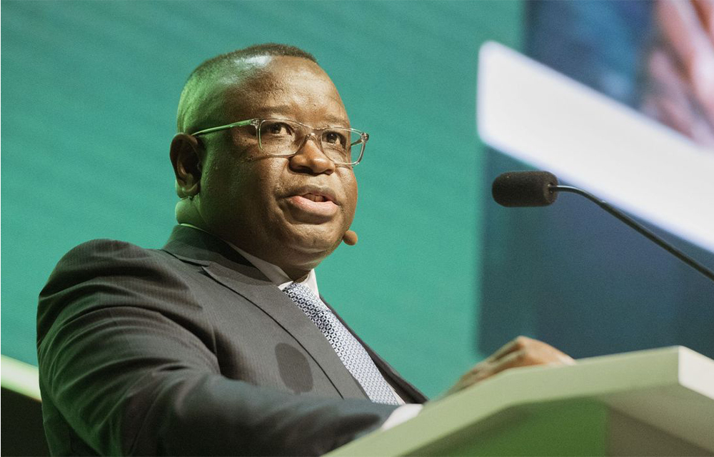 Julius Maada Bio, nouveau président en exercice de la CEDEAO.