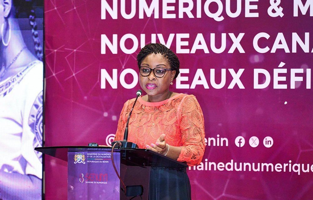 Aurelie Adam Soulé Zoumarou, Ministre du Numérique et de la Digitalisation