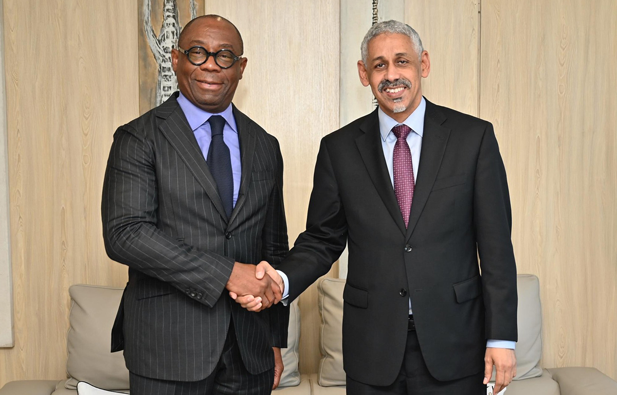 Serge Ekué, Président BOAD et Sidi Ould Tah, Président BAD
