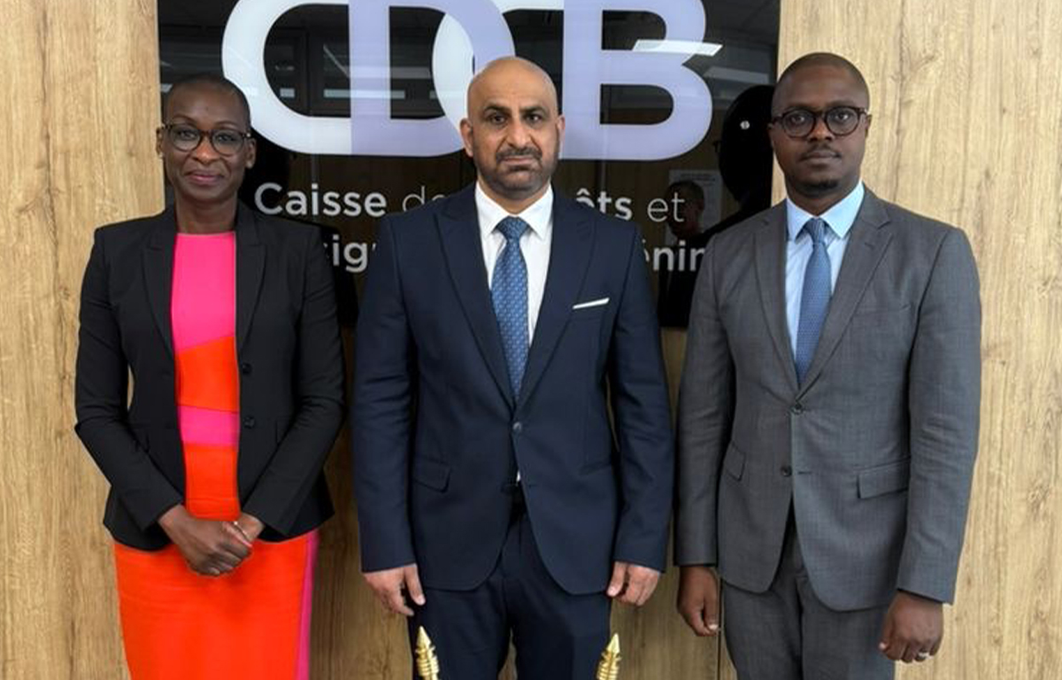 Mohammed Saeed Al Kaabi, Ambassadeur des E.A.U. et Maryse Lokossou, DG CDC Bénin