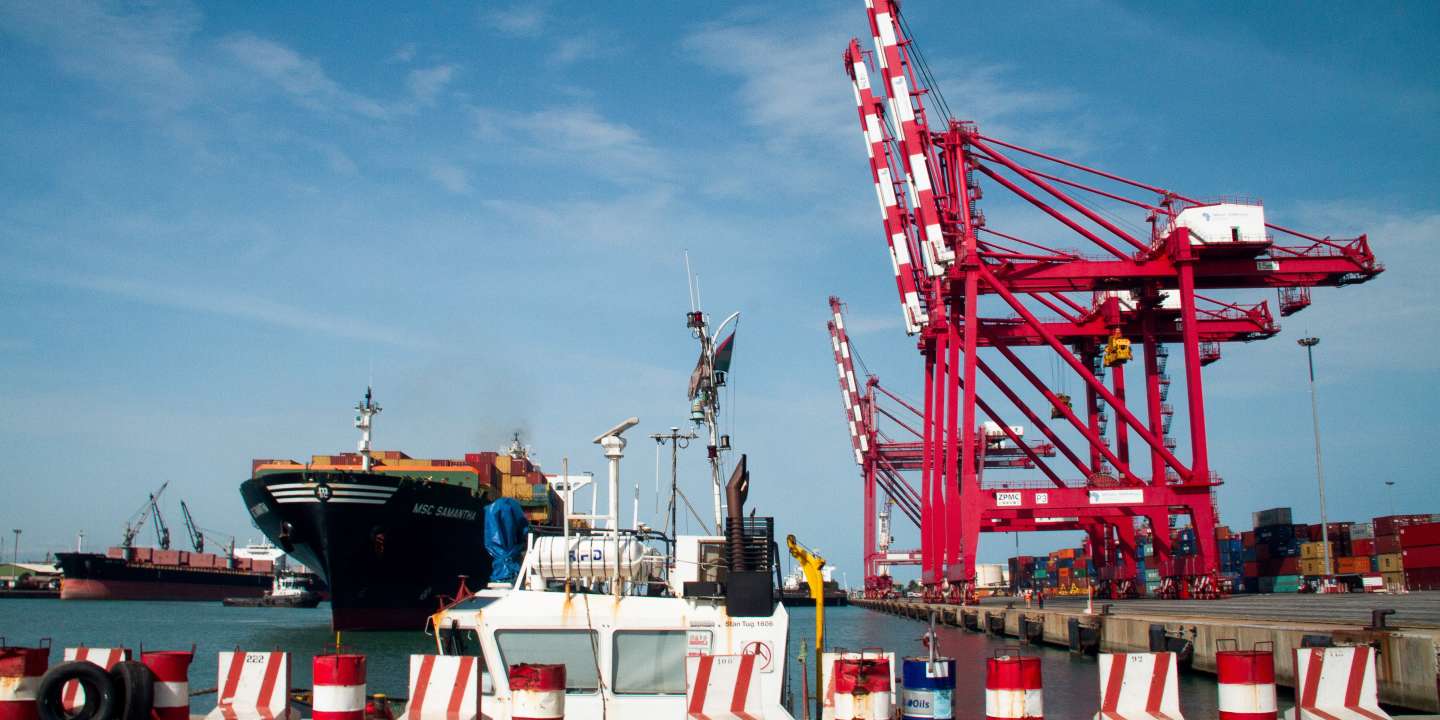 Vue du port de Cotonou. Photo : DR