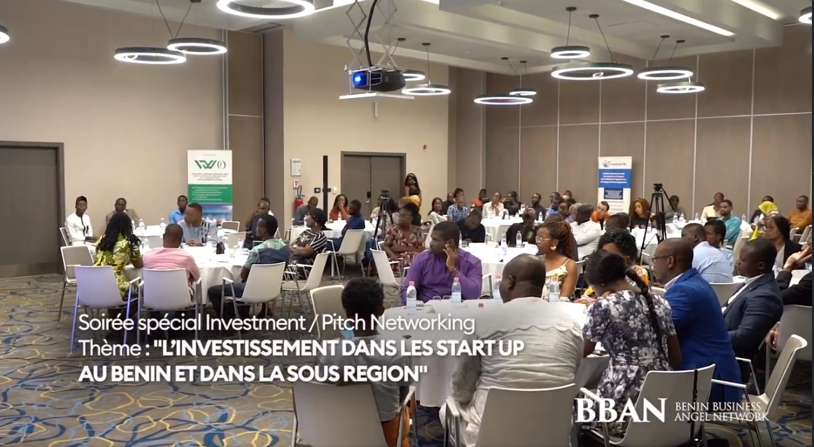 Photo: soirée spéciale d'investissement dans les startups au Bénin organisée par BBAN