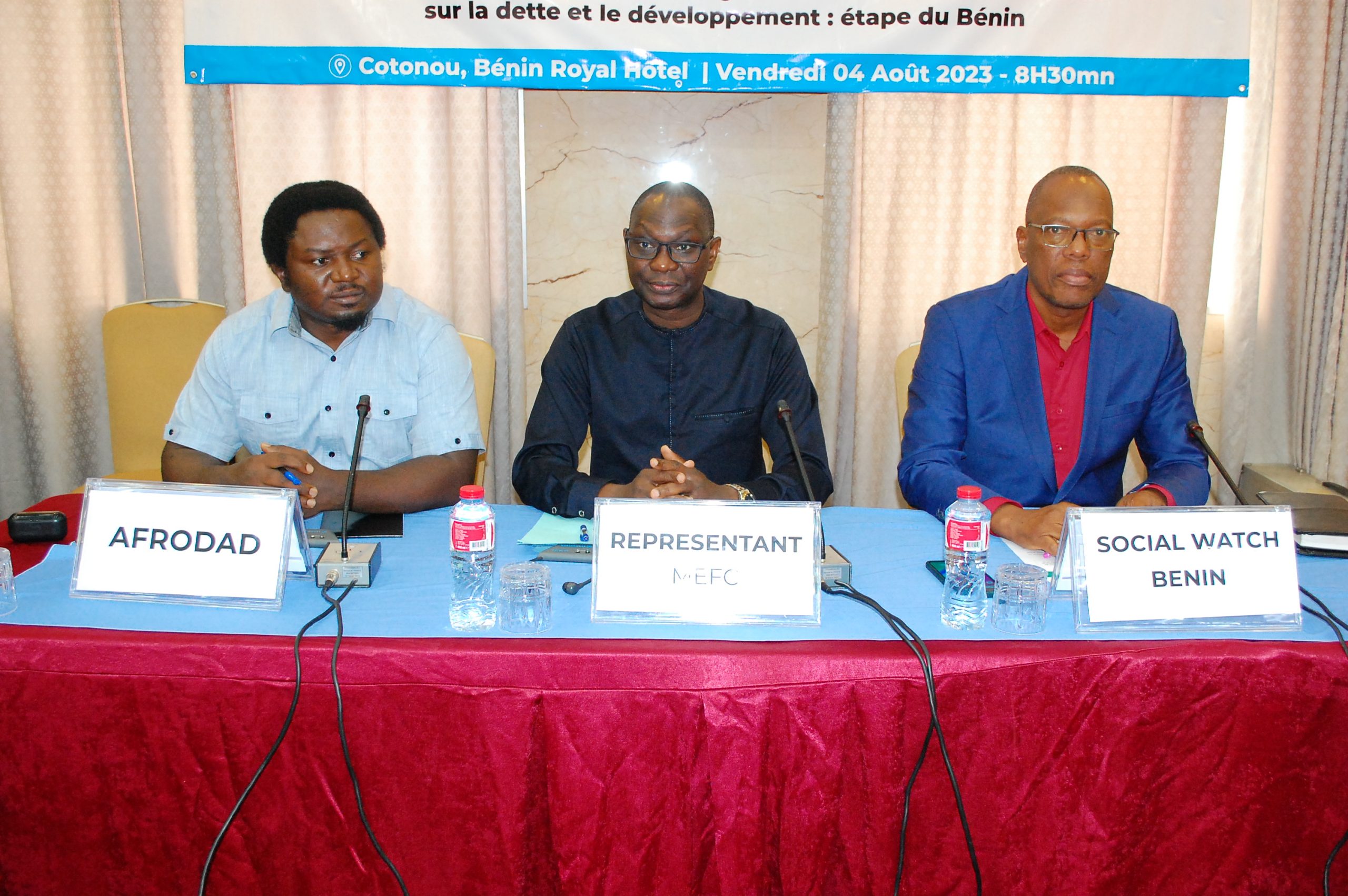Photo: Conférence africaine sur la dette et le développement: les acteurs du Bénin en atelier préparatoire