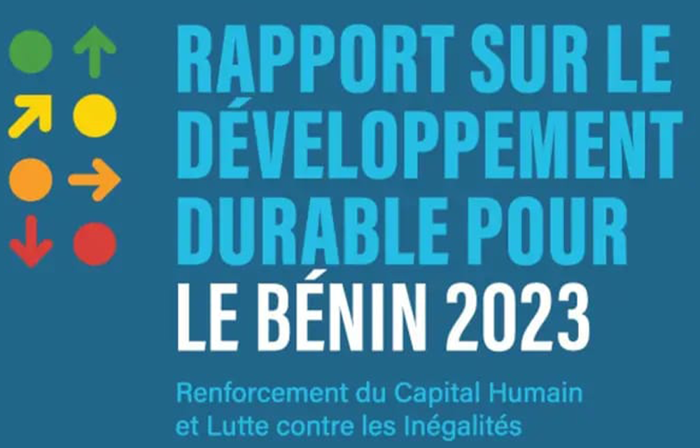 Photo: Rapport sur le développement durable pour le Bénin 2023