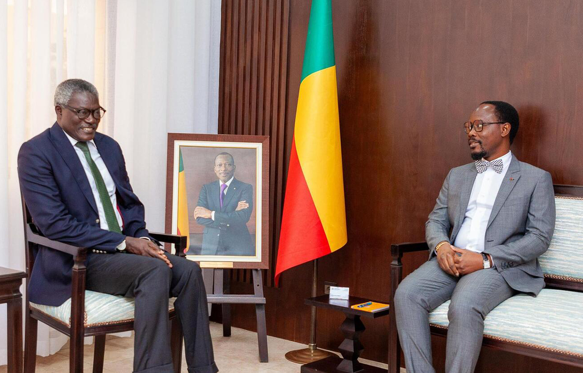 Modeste Kerekou et Amadou Diongue