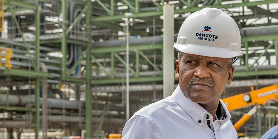 La raffinerie de pétrole du groupe Dangote va débuter sa production vers la fin de cette année 2022.