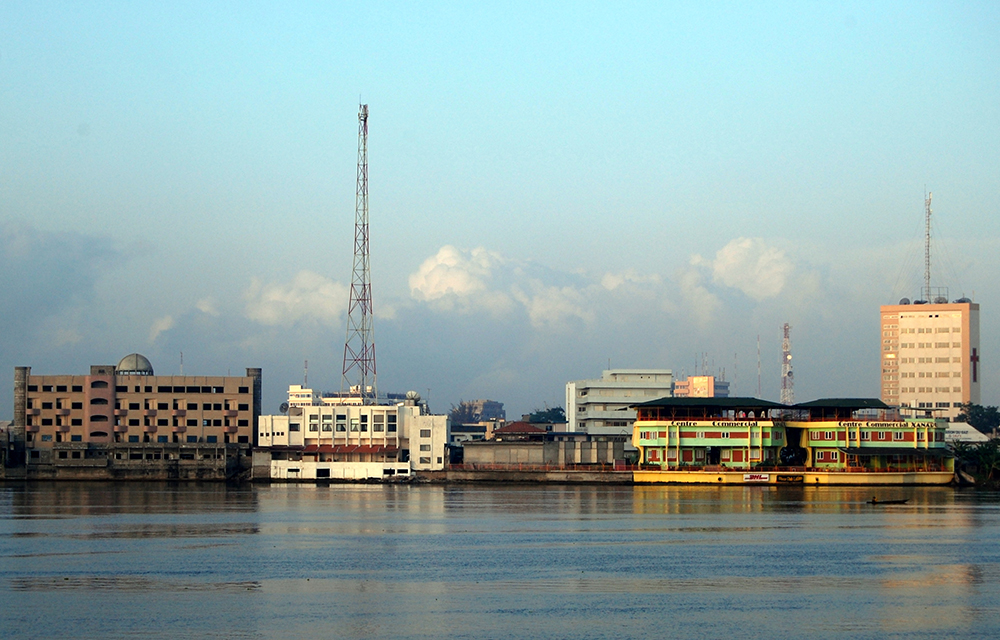 Centre ville Cotonou / Bénin.