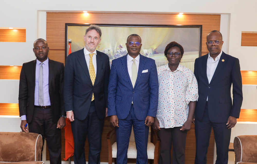 Joris Jurriëns, Ambassadeur des Pays-Bas et Arnauld Akakpo, président de la CCI Bénin