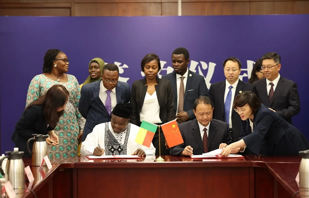Signature d'accord de coopération entre le Bénin et la Chine