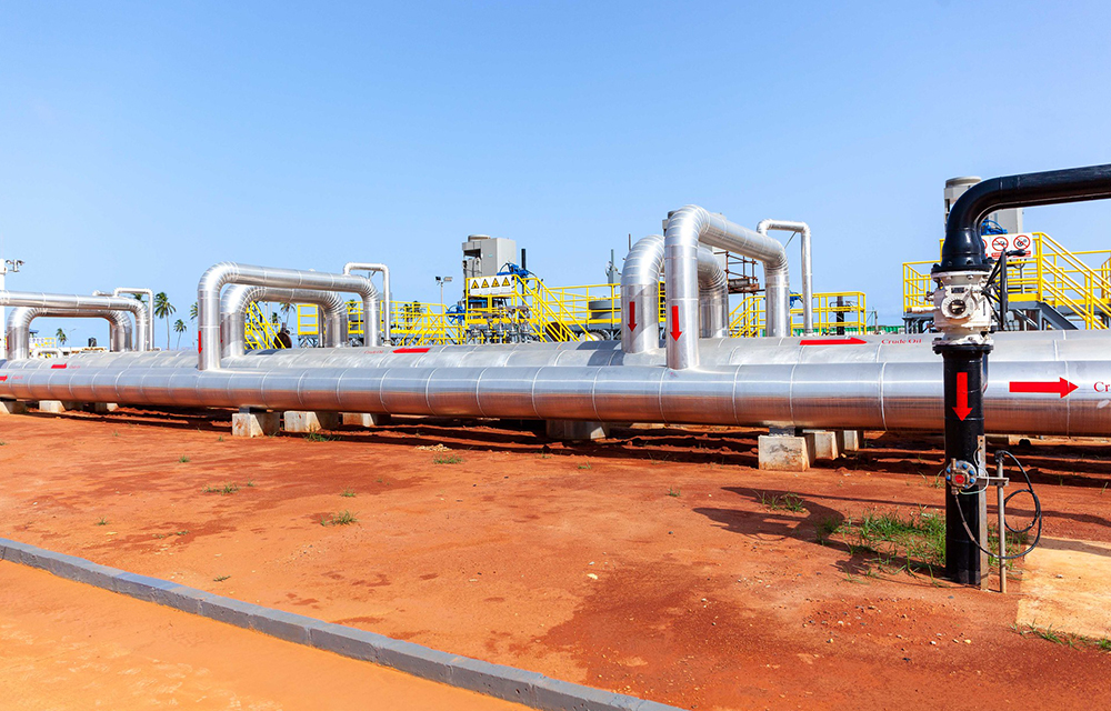 Plateforme pétrolière de Sèmè-Kpodji.