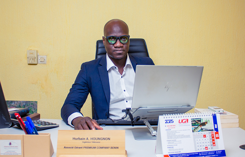 Hurbain Houngnon, Directeur Général Premium Company Benin