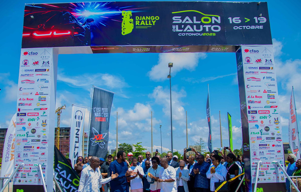 Inauguration du Salon de l'automobile à Cotonou