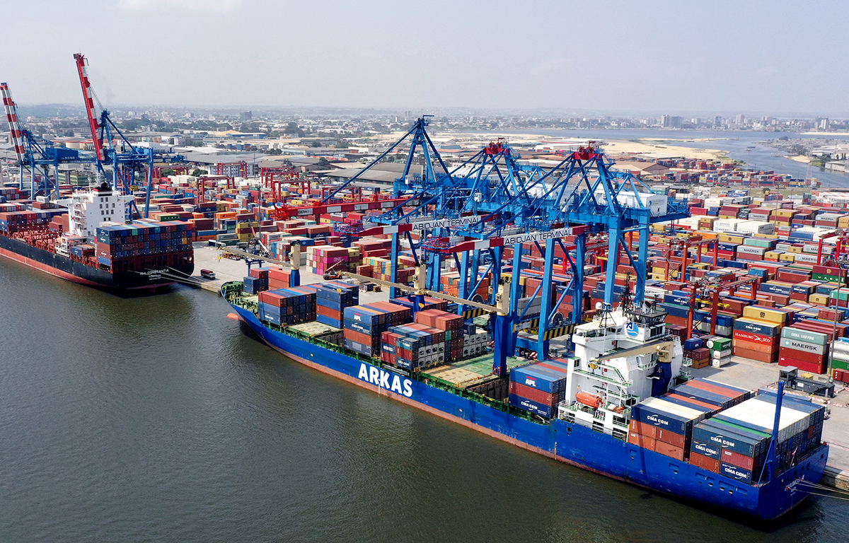Image d'illustration - Port d'Abidjan