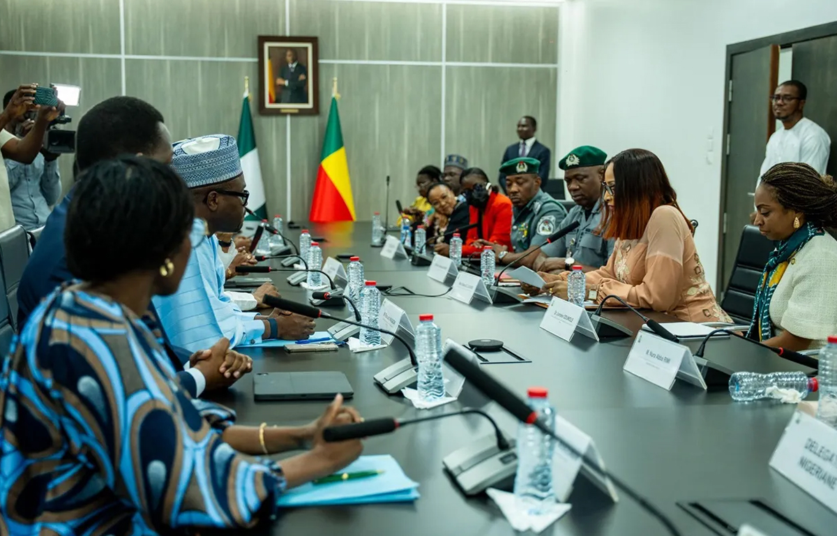 Rencontre entre une délégation d'entrepreneurs Nigerians et Béninois à la CCI Bénin
