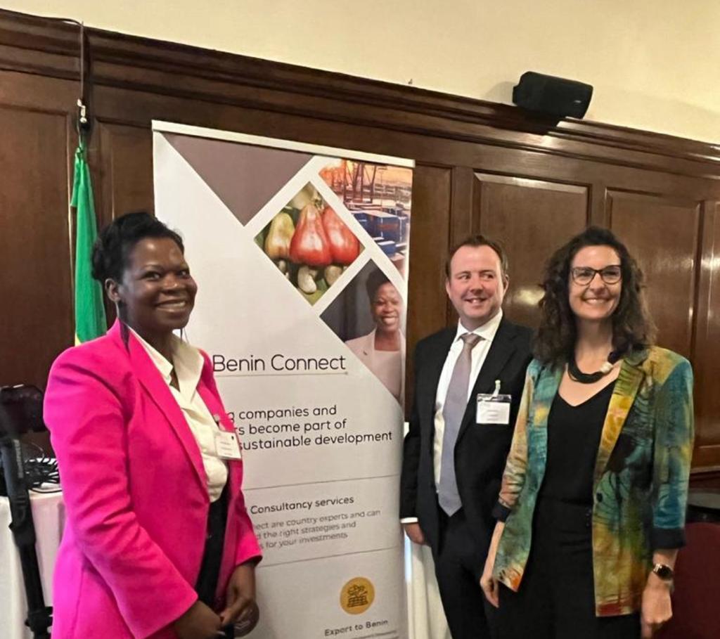 Photo: Mireille d’Oliveira Richards - Benin Connect Edwin Richards - Benin Connect Harriet Thompson - Ambassadeur UK pour le Benin