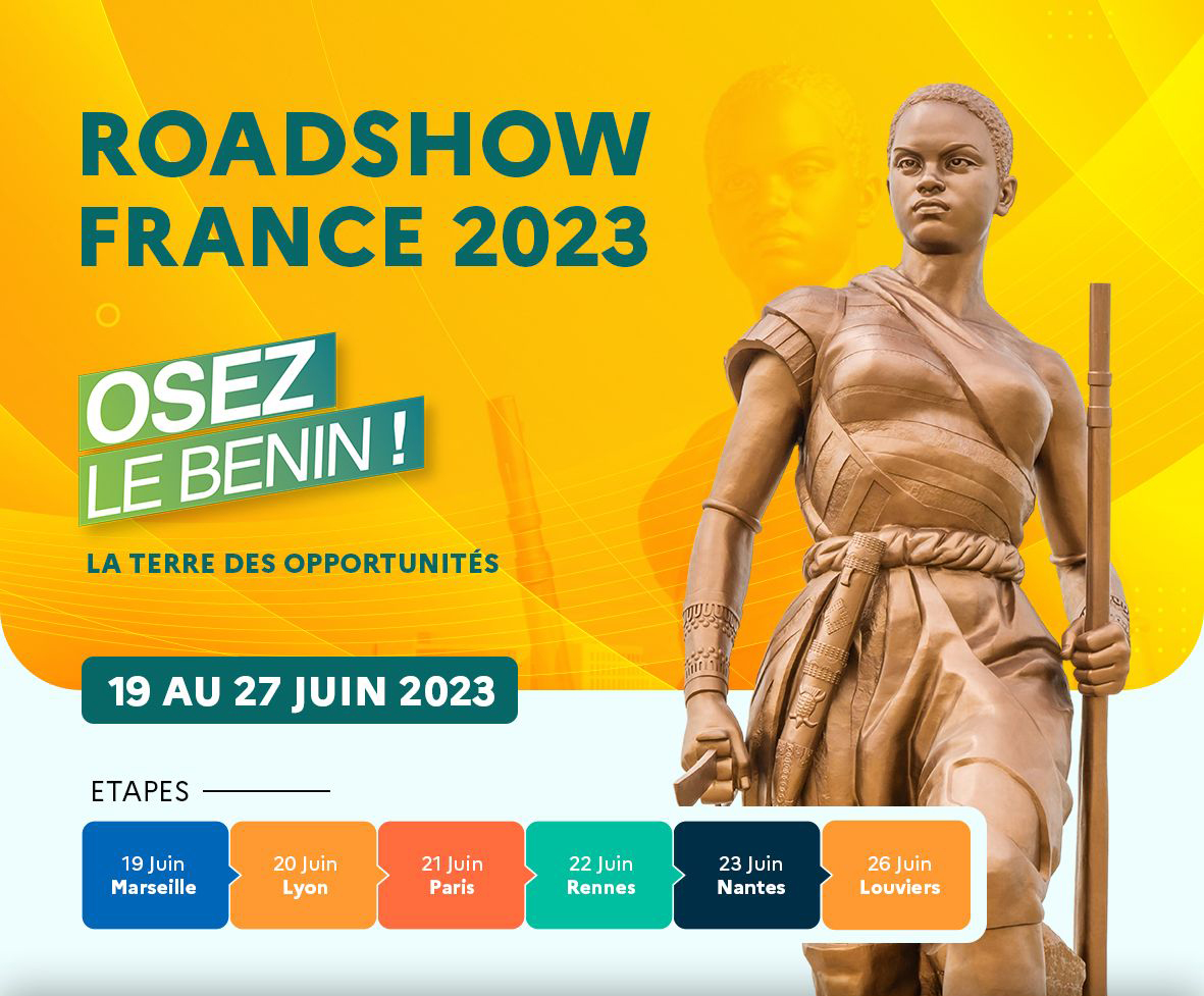 Photo: Roadshow France 2023: une tournée pour vendre la destination Bénin