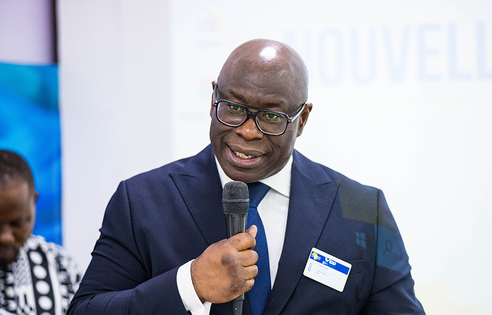 Laurent Gangbes lors des Vipp BPO Days 2023