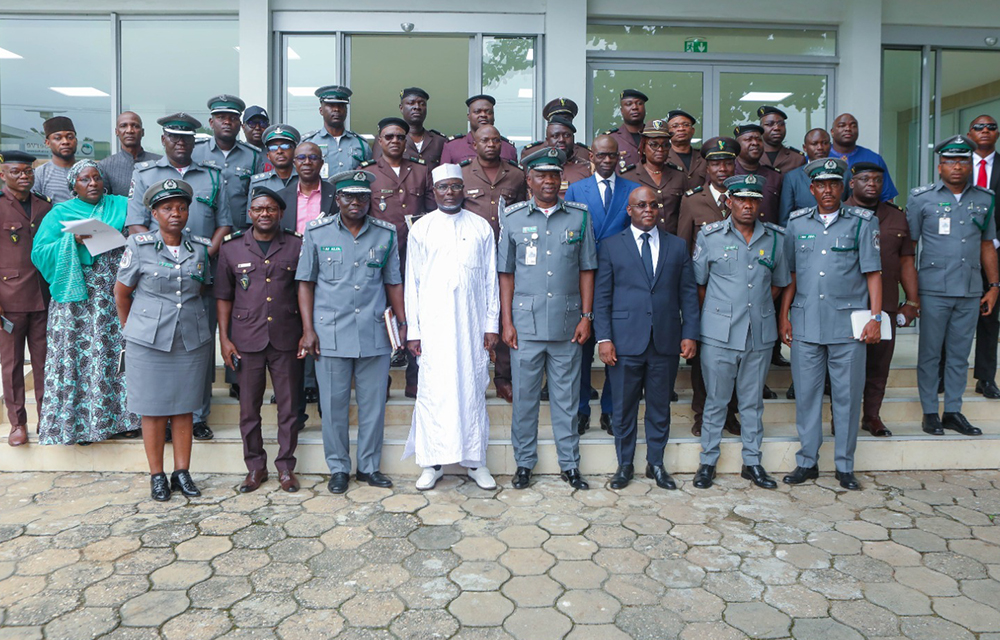 Photo: Coopération douanière Bénin-Nigeria.