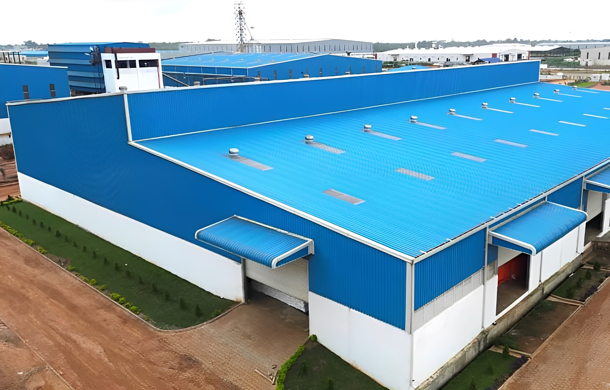 Usine de transformation de soja à la GDIZ - Glo-Djigbé Industrial Zone au Bénin