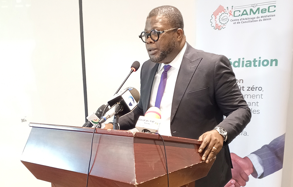 Photo: Alain Amoussoukpevi Président du Camec-Bénin