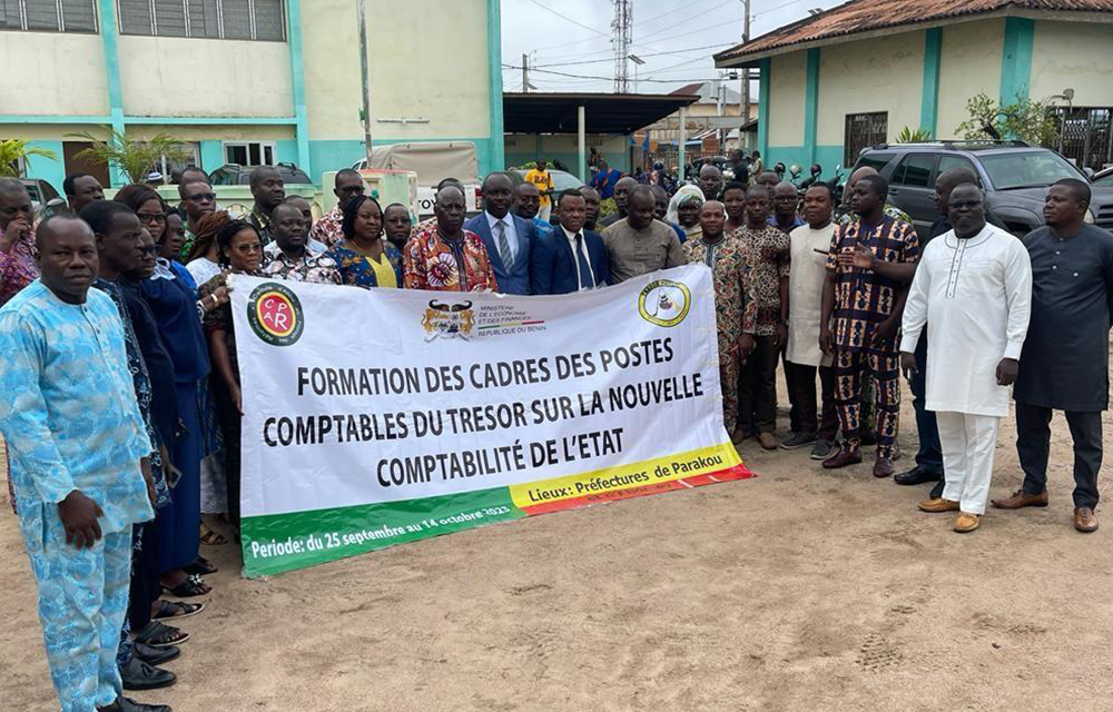 Photo: Les participants ayant suivi la formation sur les nouvelles procédures de la comptabilité de l’État