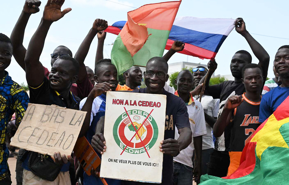 Retrait du Burkina Faso, du Mali et du Niger de la Cedeao