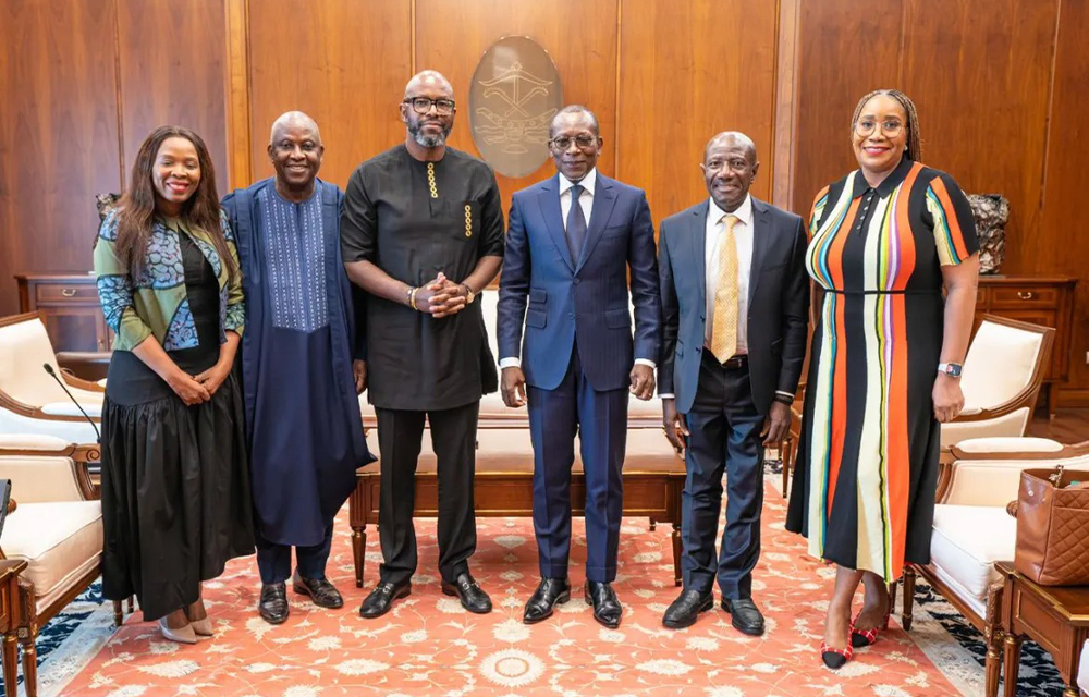 Visite des dirigeants de MTN Group à Cotonou