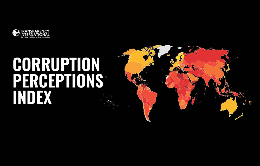 Transparency International, Indice de perception de la corruption