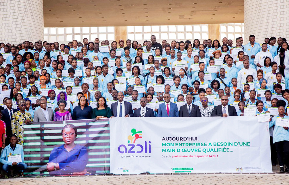 Azoli, 474 jeunes bénéficiaires du dispositif ont signé un contrat de travail avec l'AdMec-CTIB