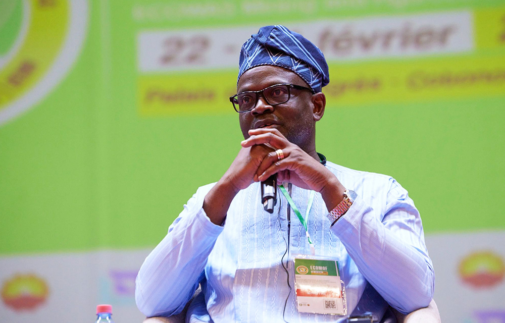 ECOMOF 2024, Ministre de l'Energie, de l'eau et des Mines, Samou Adambi