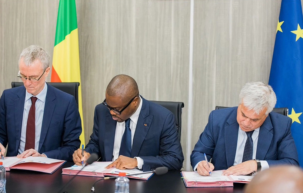 Accord de financement entre le Bénin et l'Union européenne