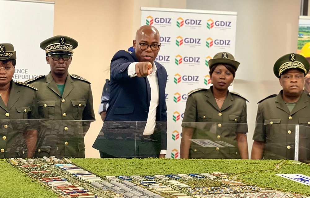 Les Préfets du Bénin à la GDIZ