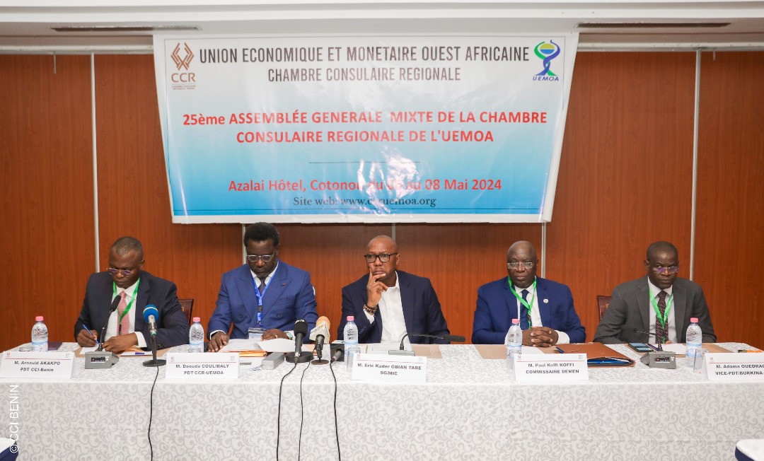 25ᵉ AG mixte de la Chambre Consulaire Régionale de l'UEMOA