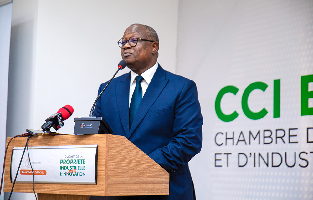 Lancement du guichet de la propriété industrielle et de l'innovation par la Chambre de commerce et d'industrie du Bénin (CCI-Bénin).