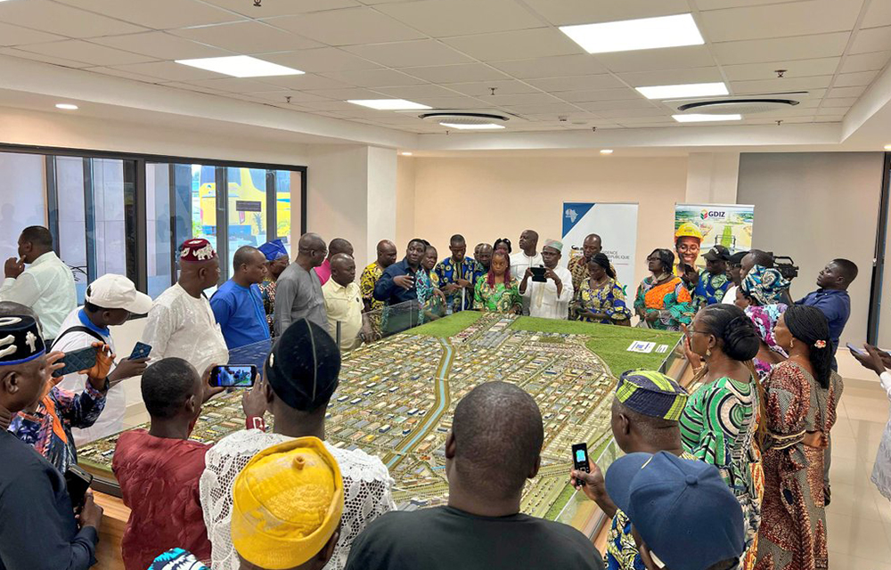 Visite des producteurs agricoles d'Abomey, de Djidja, d'Agbangnizoun et de Bohicon à la GDIZ
