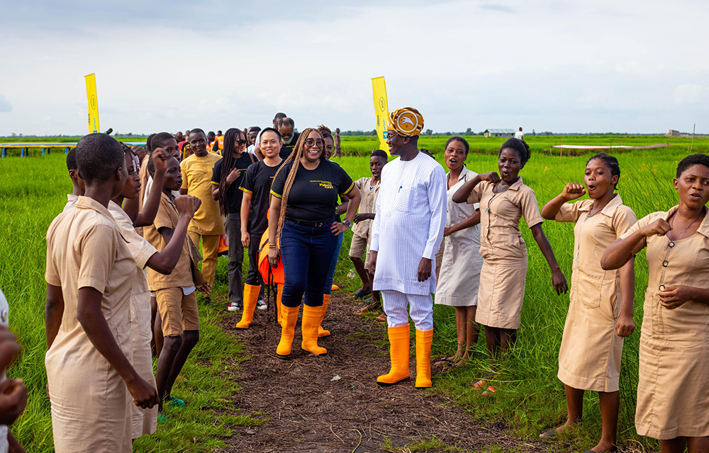 18ème édition du programme annuel de volontariat "25 Days of Y’ello Care" de MTN Bénin.