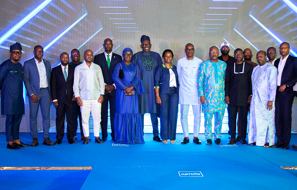 Photo de famille lors de la cérémonie de lancement de Celtiis Business.