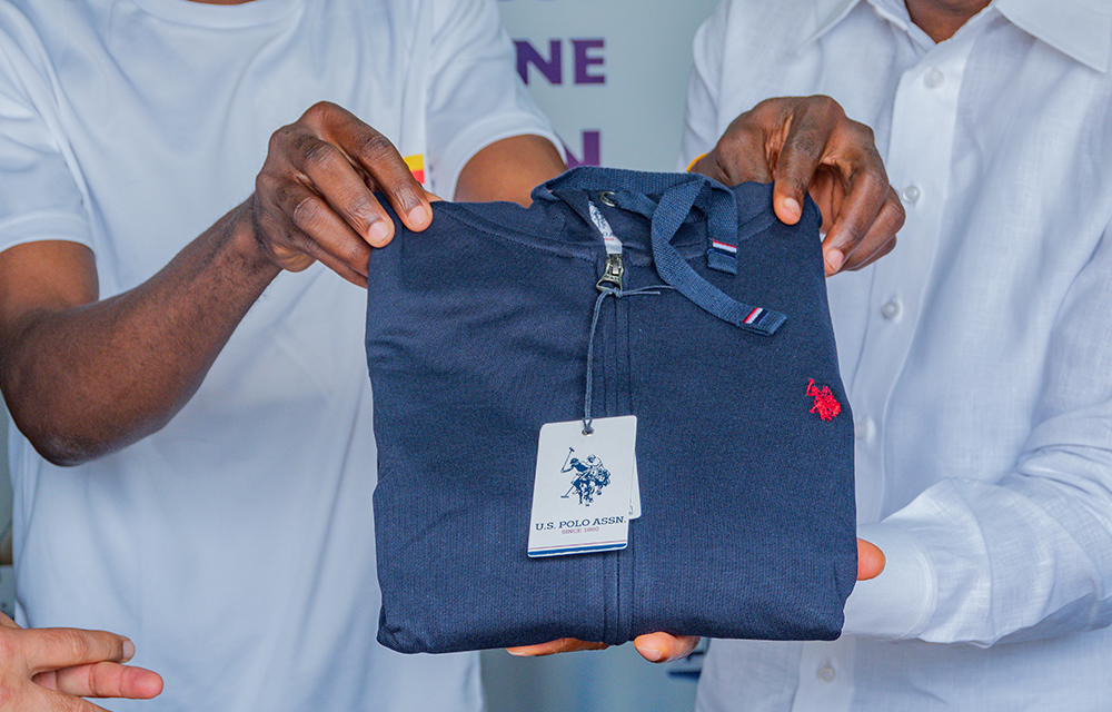 Exportation de vêtements de la GDIZ pour la marque américaine U.S. Polo Assn.