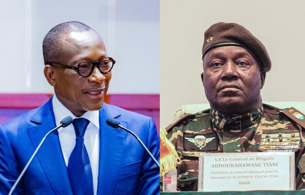 S.E.M. Patrice Talon et S.E. Général Abdourahamane Tiani