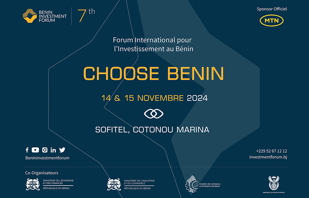 Forum International pour l'investissement au Bénin.