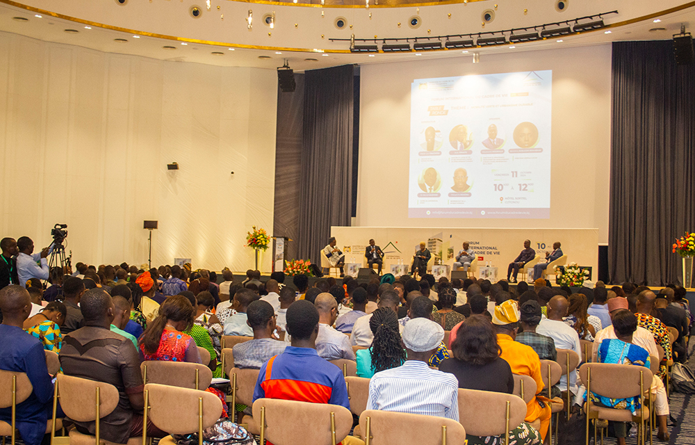Deuxième édition du Forum international du cadre de vie (FIC) à Cotonou.