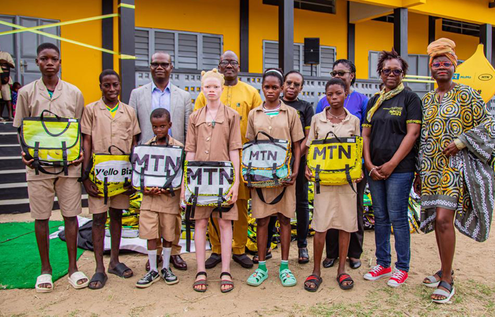 Dotation de MTN aux apprenants de Vèkky