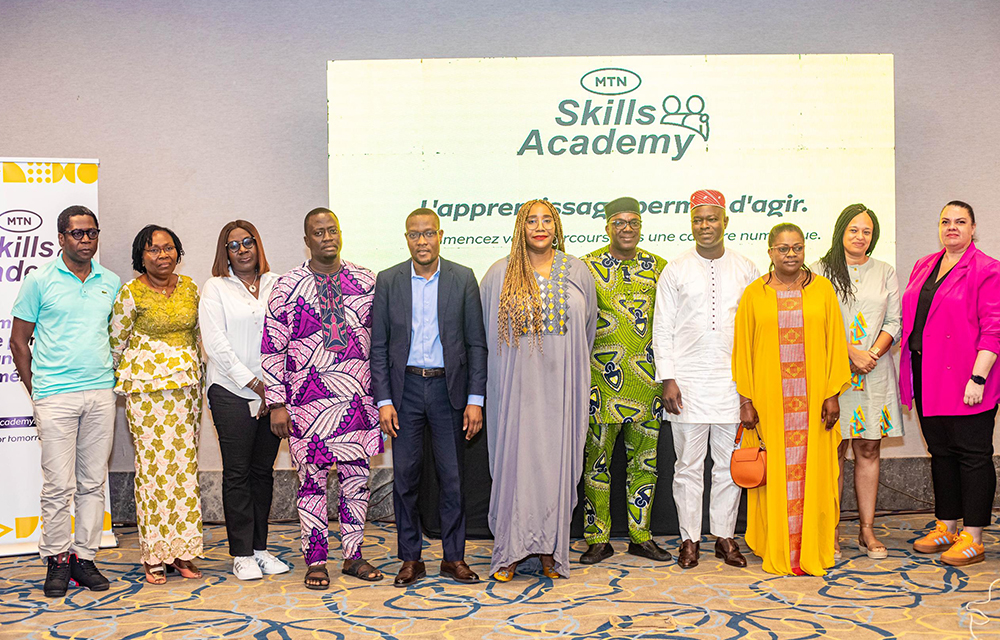 Lancement de MTN Skills Academy.