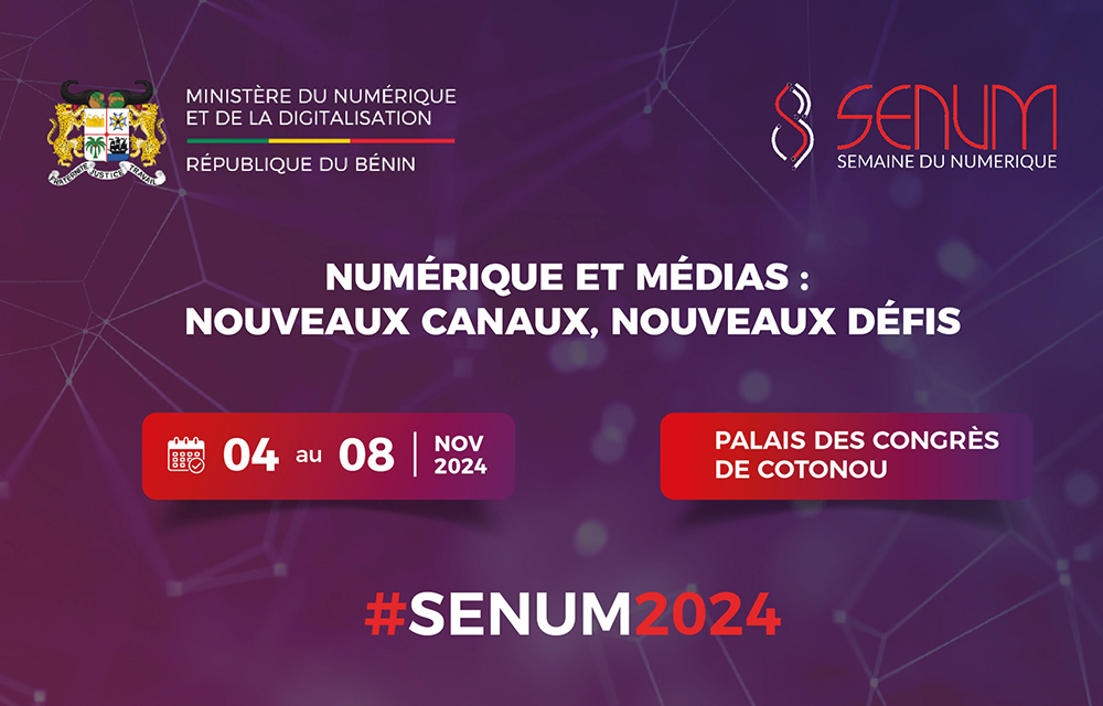 Edition 2024 de la Semaine du Numérique, SENUM