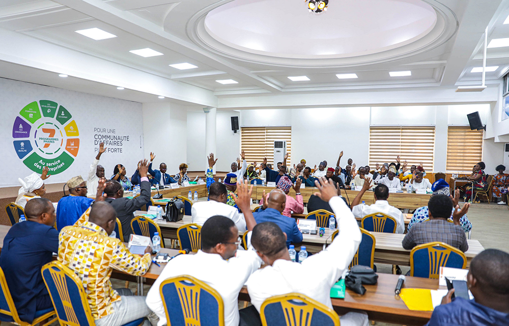 Deuxième session extraordinaire de l'Assemblée Consulaire de la CCI Bénin