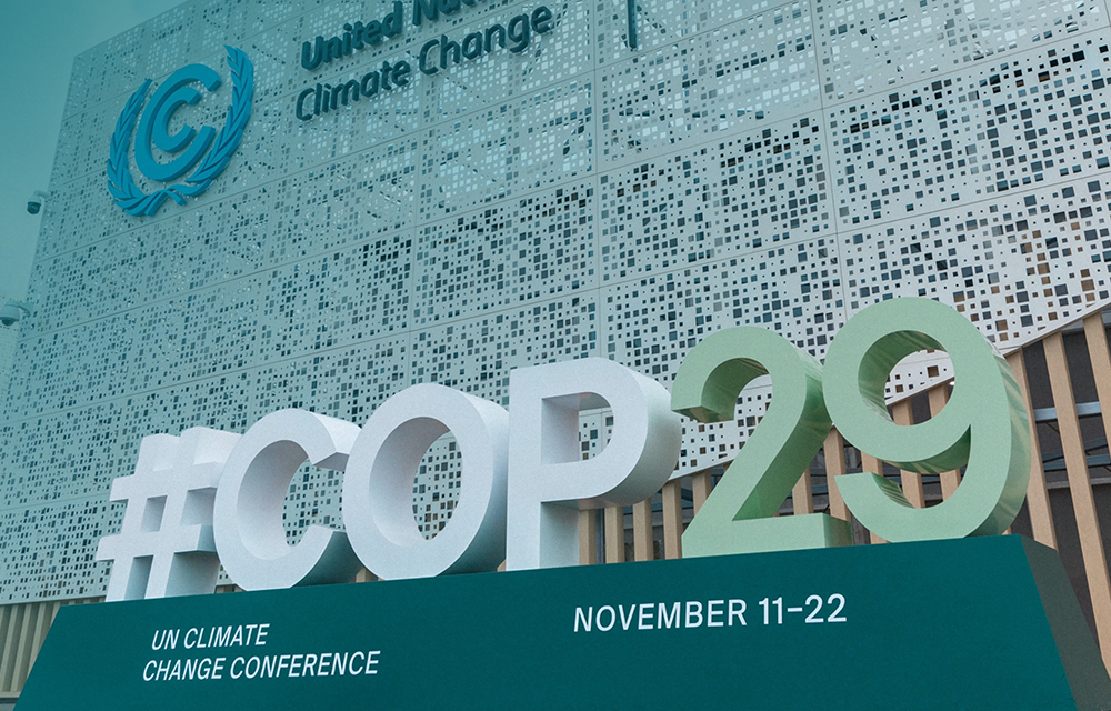 La COP-29 à Baku en Azerbaïdjan, ouverte depuis le 11 novembre.