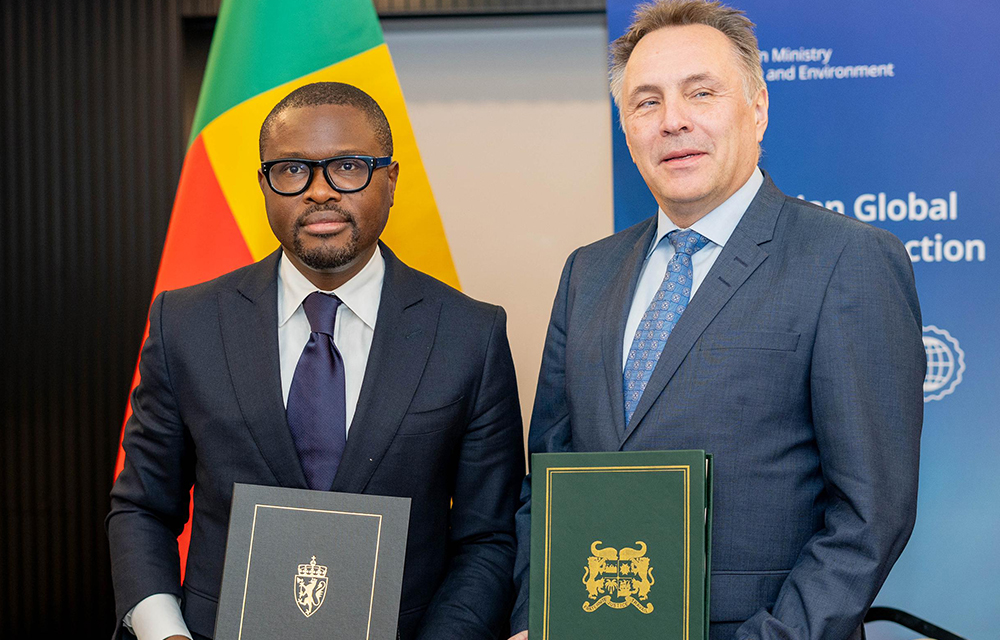 Ministre de l'Economie et des Finances du Bénin - Ministre Norvégien du Climat et de l'Environnement