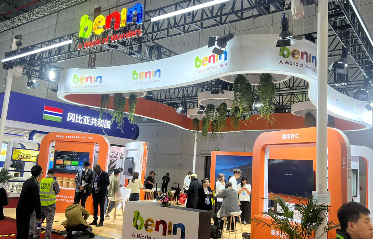 Le Bénin représenté à l'Exposition Internationale d'Importation de Chine